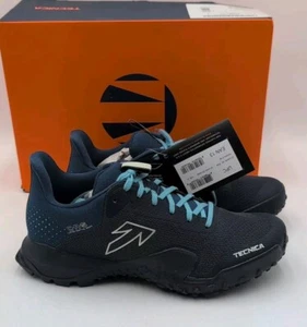 Tecnica Magma S Women's 6 Hiking Trail Running Shoes NEW Blue Vibram Megagrip - Picture 1 of 10