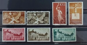 Spanish Guinea 1955-1958 Mi 312-314,339-340,349-350 MNH** - Picture 1 of 1