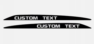 LandCruiser Bonnet Scoop Stripe Decal Premium Vinyl Graphics Any Colour - Bild 1 von 4