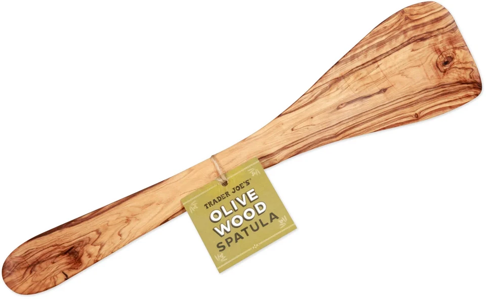 Utensilio Espátula Madera Olivo Trader Joe's Nuevo EDICIÓN LIMITADA DE NAVIDAD Foto 1 de 1