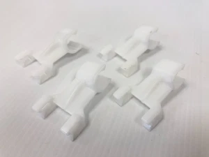 Original BMW Bremsbelagverschleißsensor Kabelzug Clip Halter 4 Stück - 34356779356 - Bild 1 von 3