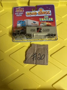Road Kings Semi Truck Sea Land Trailer Imperial 1981 No. 7717 Cracked Bubble - Picture 1 of 10