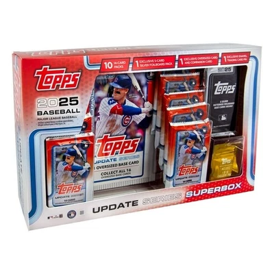 2025 TOPPS UPDATE SERIES BASEBALL SUPER BOX