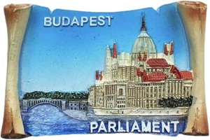 Ungarn Budapest Souvenir 3D Kühlschrankmagnet Hungary Magnet Tourismus - Bild 1 von 1