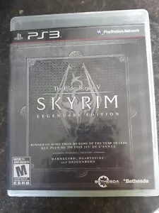 The Elder Scrolls V Skyrim PlayStation 3 PS3 Game COMPLETE Good Condition - Picture 1 of 2