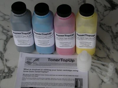Pacote de refis de toner arco-íris para Kyocera FS-C5016N TK-500K TK-500C TK-500M - Imagem 1 de 2