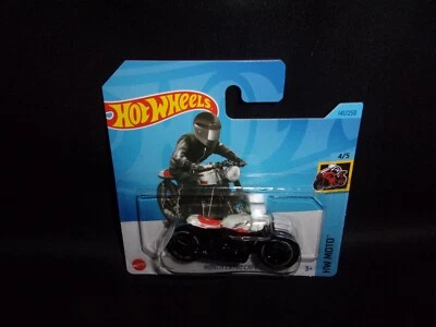 2023 Hot Wheels 141/250 Honda CB750 Cafe  White  Short Card - Image 1 of 4