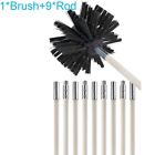 Durable Nylon Wire Flue Brush Rods for Effective Soot Removal Flexible