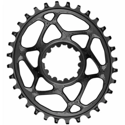 absoluteBLACK Oval Boost Chainring for SRAM. Black