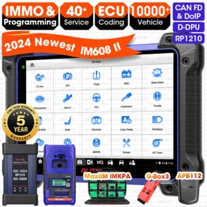 2025 Autel MaxiSy IM608 II OBD2 Diagnostic Tool + G-BOX3 IMKPA APB112 - Picture 1 of 15