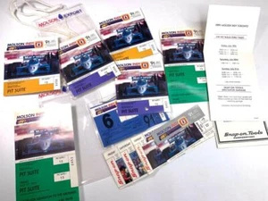 MOLSON INDY RACE 1991 Pit Suite - Circuit Admission - Ticket Collection SNAP-ON - Picture 1 of 5