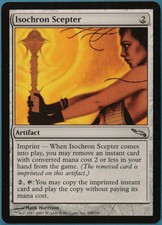 Isochron Scepter Mirrodin NM Artifact Uncommon MAGIC CARD (ID# 212893) ABUGames