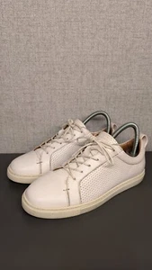Women's Designer Whistles White Leather Trainers Low UK 4 EU 37 - Picture 1 of 12