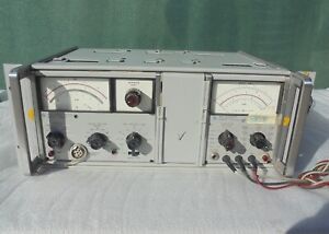 HP 431C Power Meter   &  HP 410C Voltmeter  (For Parts Only)