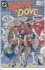 Hawk and Dove 1989 series # 4 near mint comic book