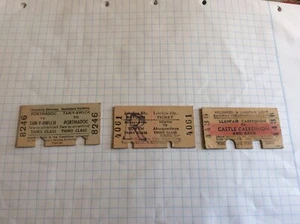 EISENBAHNTICKETS AB SEPTEMBER 1967, PORTMADOG RAILWAY, TALYLLYN & WELSHPOOL LLANFAIR - Bild 1 von 5