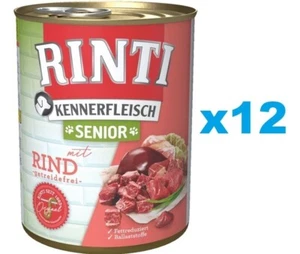 RINTI Kennerfleisch Senior 12x800g mit Rindfleisch für ältere Hunde - Bild 1 von 1