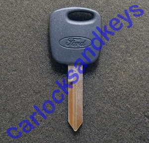 1996-2004 Ford Mustang OEM Transponder Key blank - Foto 1 di 2