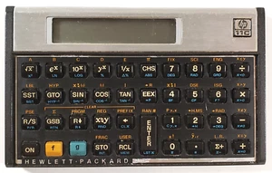 Calculadora científica programable Hewlett-Packard HP 11C sin estuche probada de colección - Imagen 1 de 9