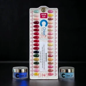 Polvo de inmersión arte en uñas cincel 2 oz - (Juego de 36 colores - sólido #145 -- 180) - Imagen 1 de 1