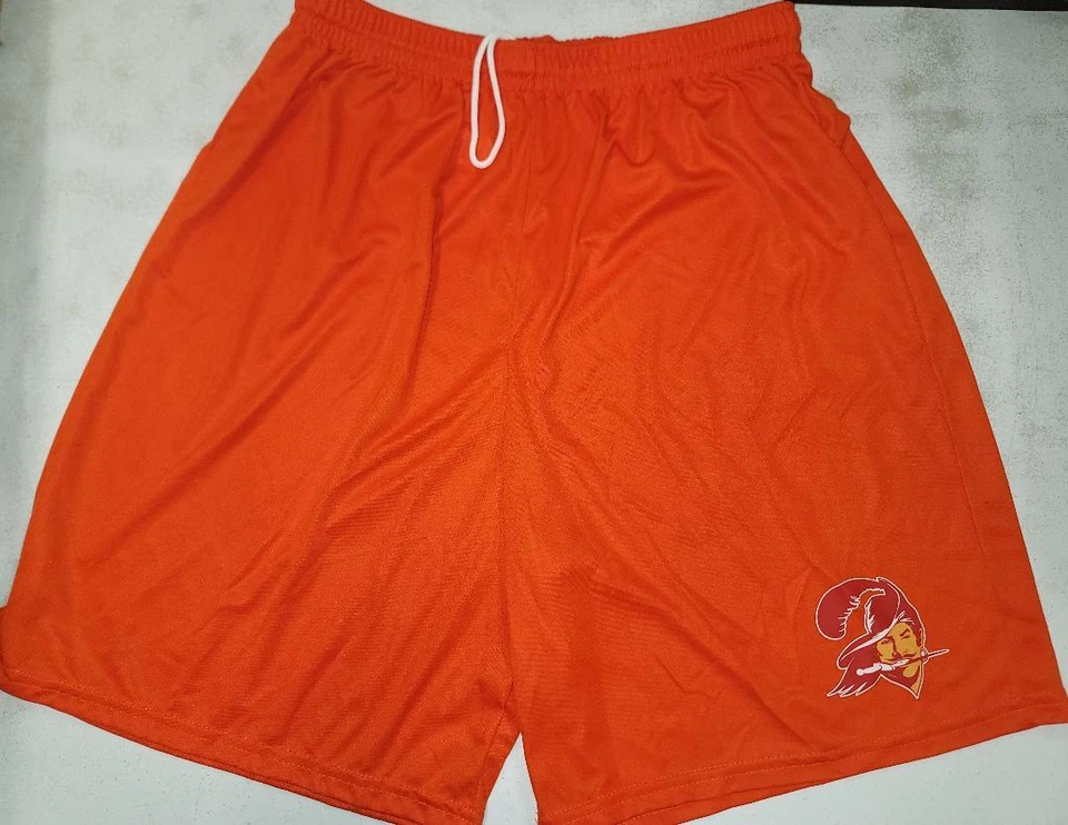 0725 Para Hombres TAMPA BAY BUCCANEERS Retro Vintage CORTO Nuevo NARANJA Foto 1 de 1