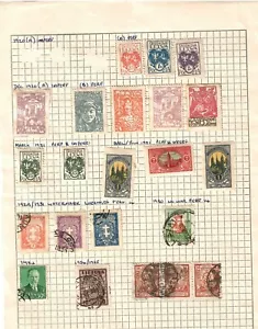 Colección Lituania 1921/1934 en página álbum - Imagen 1 de 1