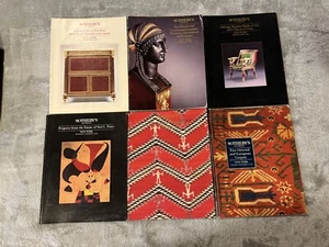 SOTHEBY'S AUCTION CATALOG LOT OF 6 - 1988 1989 1990 1992 CARPETS RUGS - Picture 1 of 10