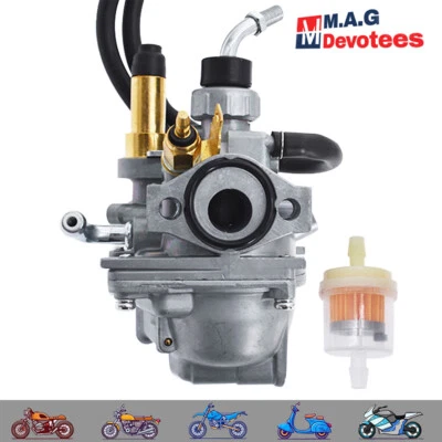 汽化器 适用于雅马哈 TTR50 TTR 50 TTR 50E 2006 - 2011 碳水化合物 带燃料过滤器 — 第 1/4 张图片