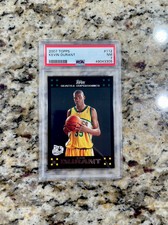 2007 Topps Basketball #112 Rookie Kevin Durant (Black) PSA 7