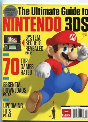 Nintendo Power Ultimate Guide 2012 Nintendo 3DS coleccionista revista especial Mario Foto 1 de 4