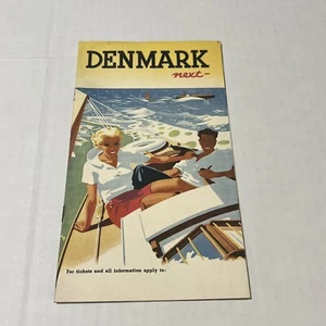 Denmark Travel Guide Brochure Tourist Promo Booklet 1937 Map - Picture 1 of 8