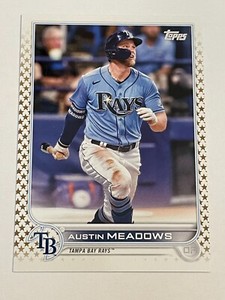 2022 Topps Baseball Gold Stars #152 - Austin Meadows - Tampa Bay Rays