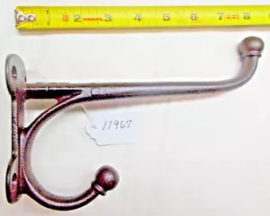 Hook, Cast Iron Heavy Duty Vintage Hat or Coat Hook, or for Barn / Tack Room - Picture 1 of 4
