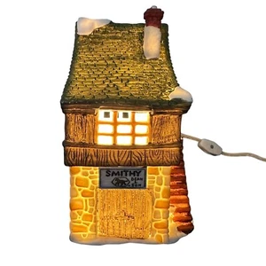 Department 56 Shops Of Dickens Village Smithy Bean & Son Shop 1984 retirado - Imagen 1 de 12