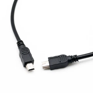 USB Mini 5 Pin Male to Mini USB 5 Pin Male Extention Adapter Cord M/M Cable 50cm - Picture 1 of 10