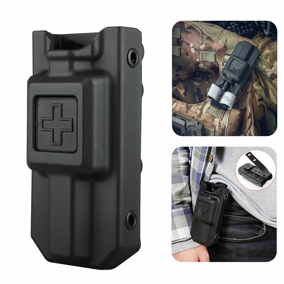 EDC Molle Tourniquet Box Quick Hemostatic Support Box Fast Hemostasis Holder Box