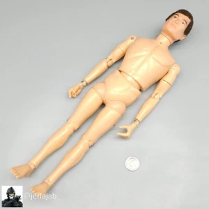 Vintage 1964 1970s Hasbro GI Joe Man of Action w/ Flocked Hair 12" Figure - Picture 1 of 12