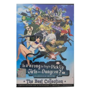 Danmachi: Is It Wrong to Try to Pick Up Girls in a Dungeon? Complete Season 1-4 - Picture 1 of 6