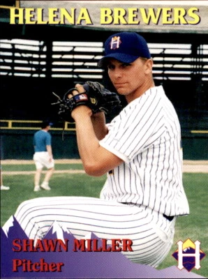 1995 Helena Brewers Team Issue #14 Shawn Miller Elmhurst Illinois Baseball Card - Image 1 of 2