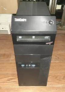 Lenovo ThinkCentre MT M 10AL MiniTower M83 Core i7-4790 3.60GHz 16GB NO HDD/SSD - Picture 1 of 9