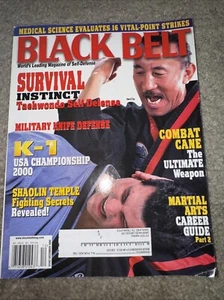 DECEMBER 2000 - BLACK BELT martial arts magazine  Bjj UFC Kung Fu Jujitsu MMA - Picture 1 of 6