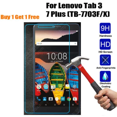 2Pcs For Lenovo Yoga Tab 3 10 Pro Tempered Glass Screen Protector Genuine Cover - Image 1 of 4