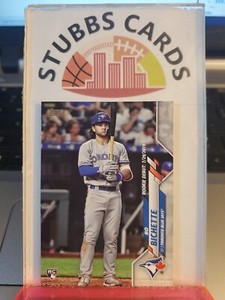 2020 Topps Update BO BICHETTE  #U-1 Rookie Debut Cards
