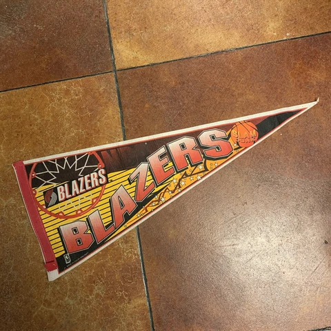 Portland Trail Blazers NBA Western Conference Pennant WinCraft Spalding Vintage Cover
