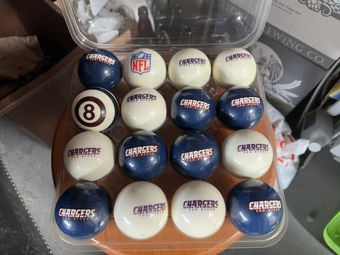 San Diego Chargers pool balls Cover