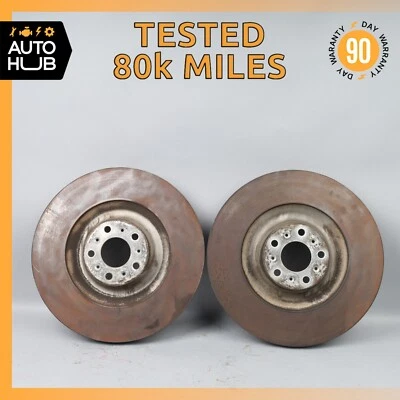 Комплект дисковых передних тормозных дисков Bentley Continental GTC Flying Spur левый и правый 80k - Изображение 1 из 4