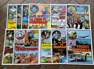 BRICK BRADFORD lotto anastatiche Comic Art 11 pezzi Titania Cristallo Ghiacci - Foto 1 di 1