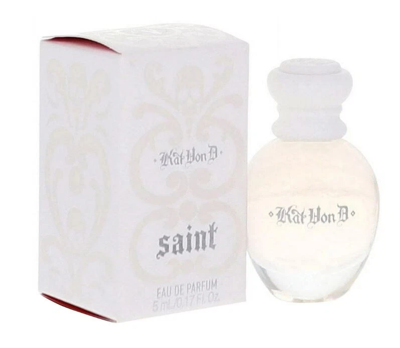 KVD Beauty Kat Von D SAINT EDP 5 ml / 0.17 oz Women's Perfume Mini - NEW in BOX - Image 1 of 1