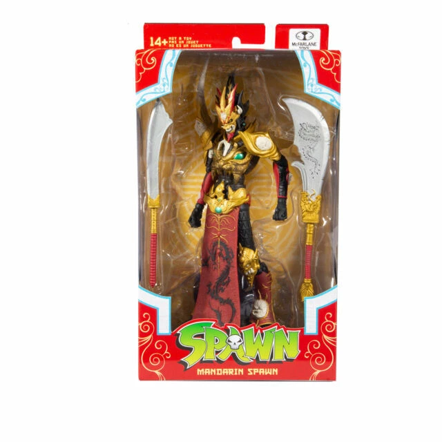 McFarlane Toys 195862 Mandarin Spawn Action Figure - Red