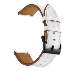 Premium Leather Band Strap for Samsung Galaxy Watch 7 6 5 4 3 Active2 FE 40/44mm - Picture 1 of 36